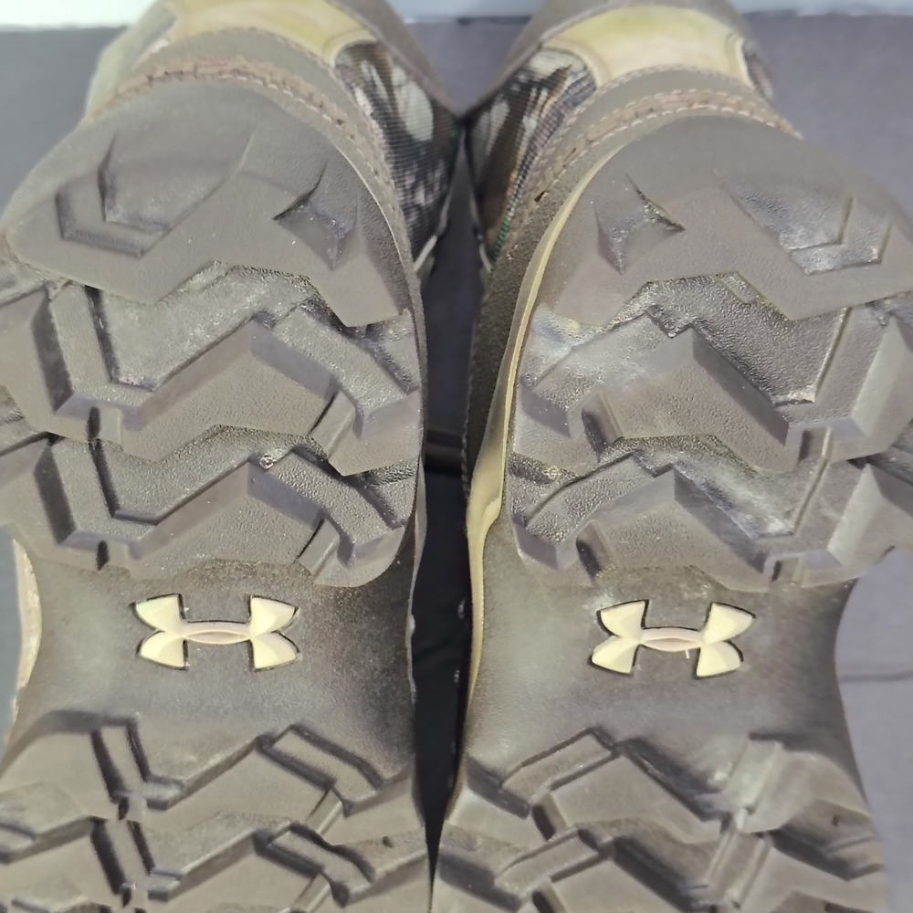 Under Armour Brow Tine Hunting Boots 400g Primaloft GoreTex Womens 7.5 Camo Pink - Picture 13 of 14